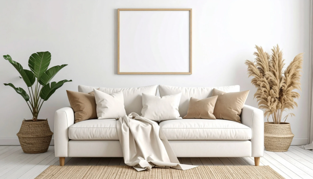 Μινιμαλιστική αυλή με πισίνα και χώρο αναψυχής